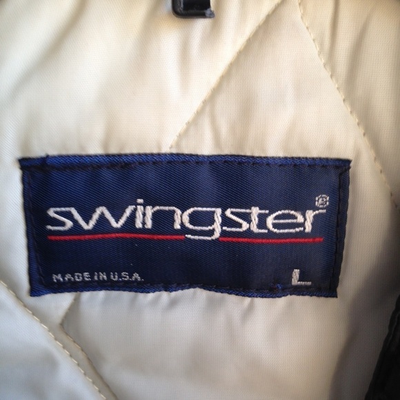 SWINGSTER Harley Davidson Embellished Jacket Sz L - Picture 7 of 8